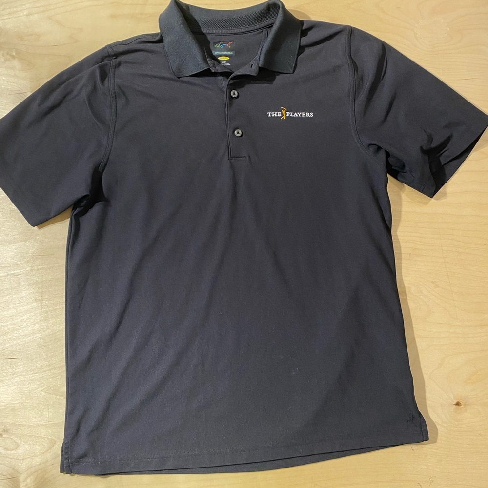 Greg Norman Collection Black Polo Shirt Large (OS)